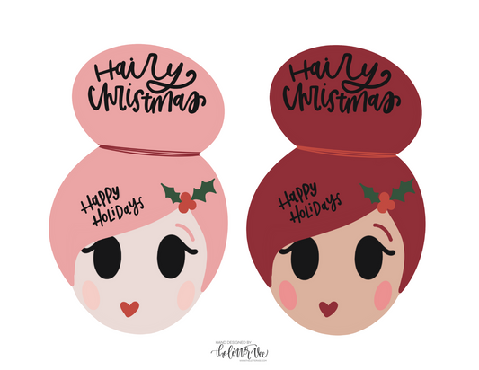 Hairy Christmas | Scrunchie/Bow holders