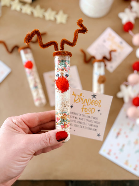 Reindeer food tags | printable tags