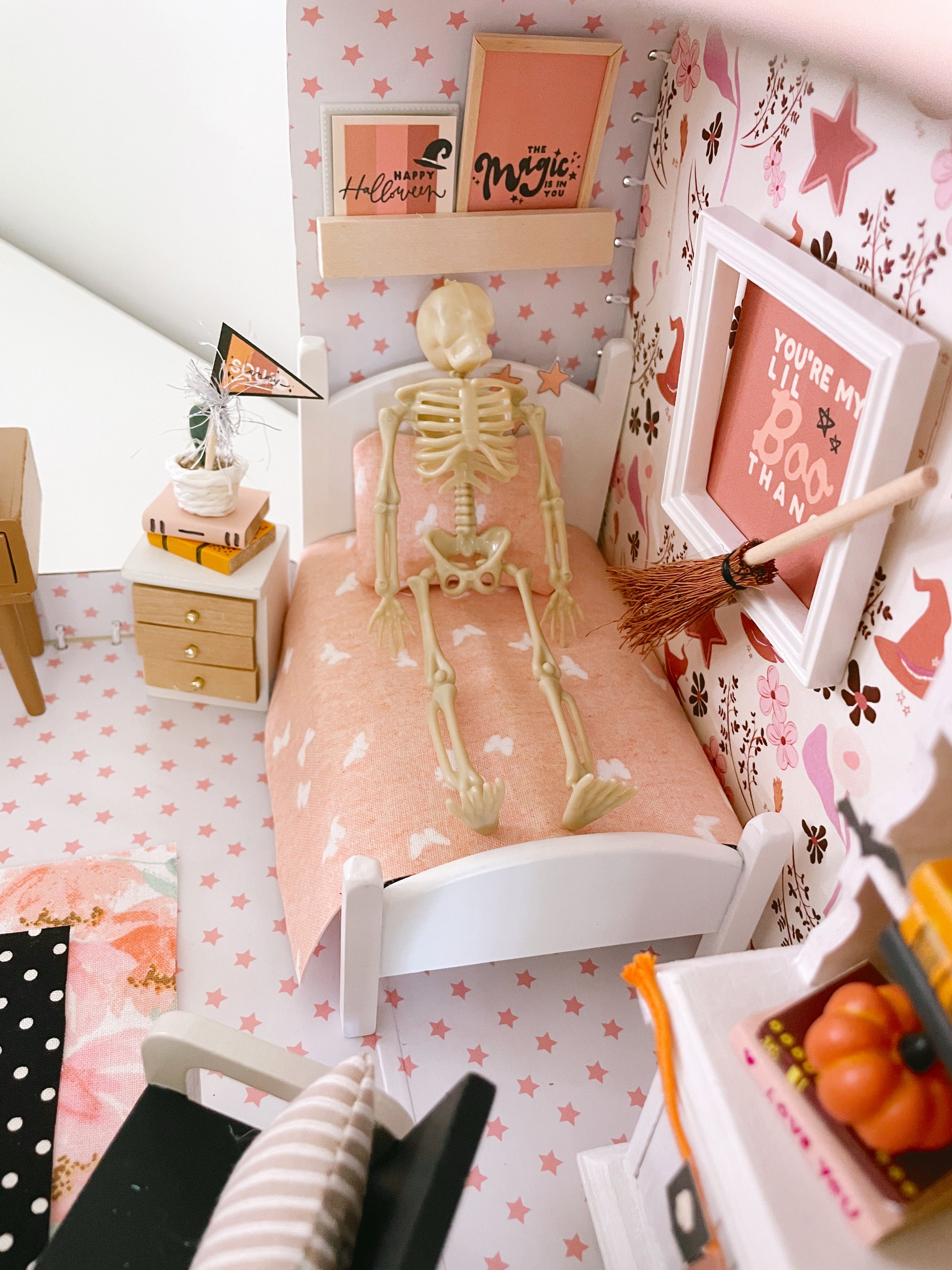 Doll House Halloween Collection | Printable Play – The Letter Vee