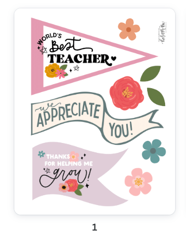 Teacher Appreciation Flags | 2024 Collection