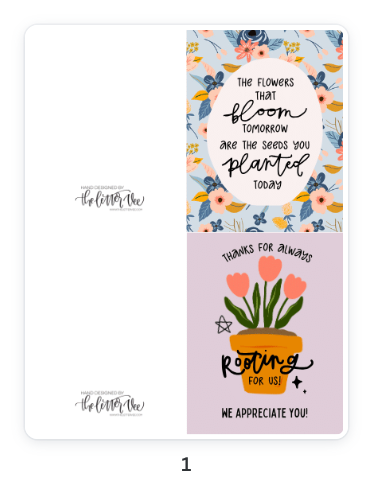 Teacher Appreciation Greeting Card (2 ct.) | 2024 Collection