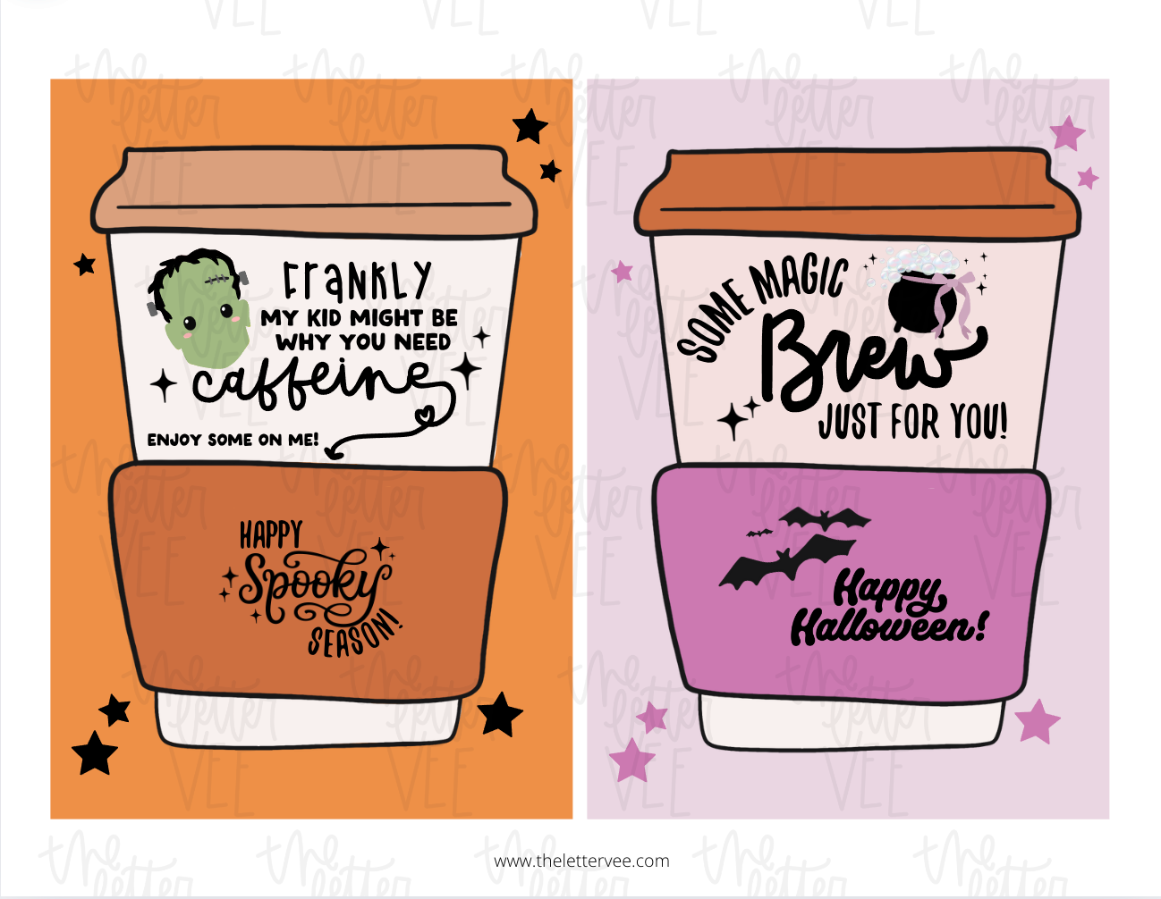 Halloween Gift Card holders | Printable Gift