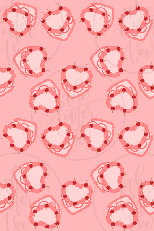 Valentines 2025 repeating pattern | Repeatable patterns