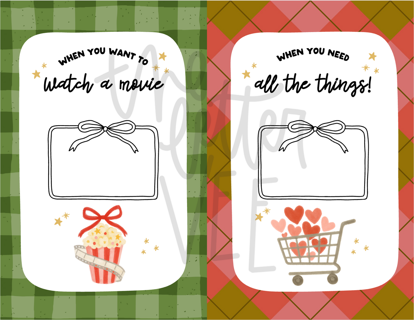 Gift Card Book | Printable Gift