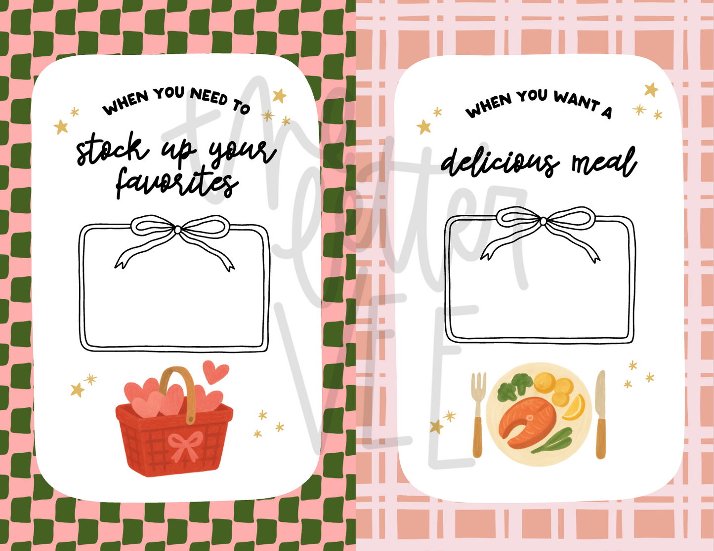 Gift Card Book | Printable Gift