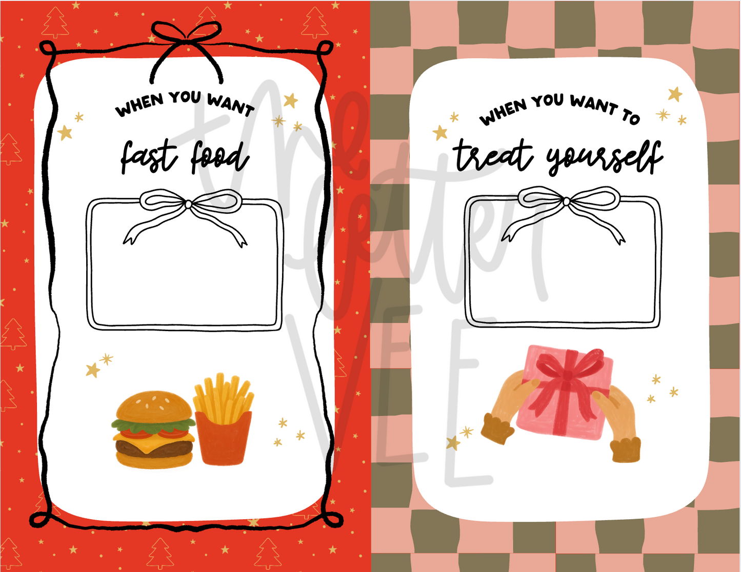 Gift Card Book | Printable Gift