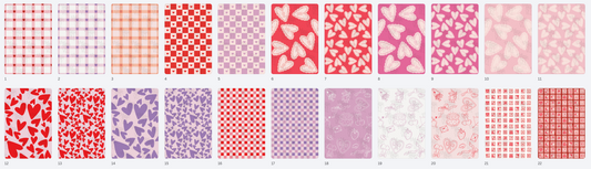 Valentines Vol. 6 Seamless Patterns | Repeatable Patterns