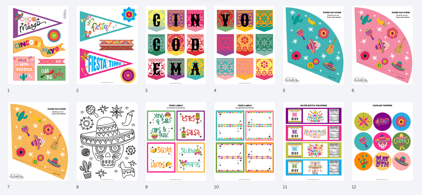 Cinco de Mayo | Printable Party