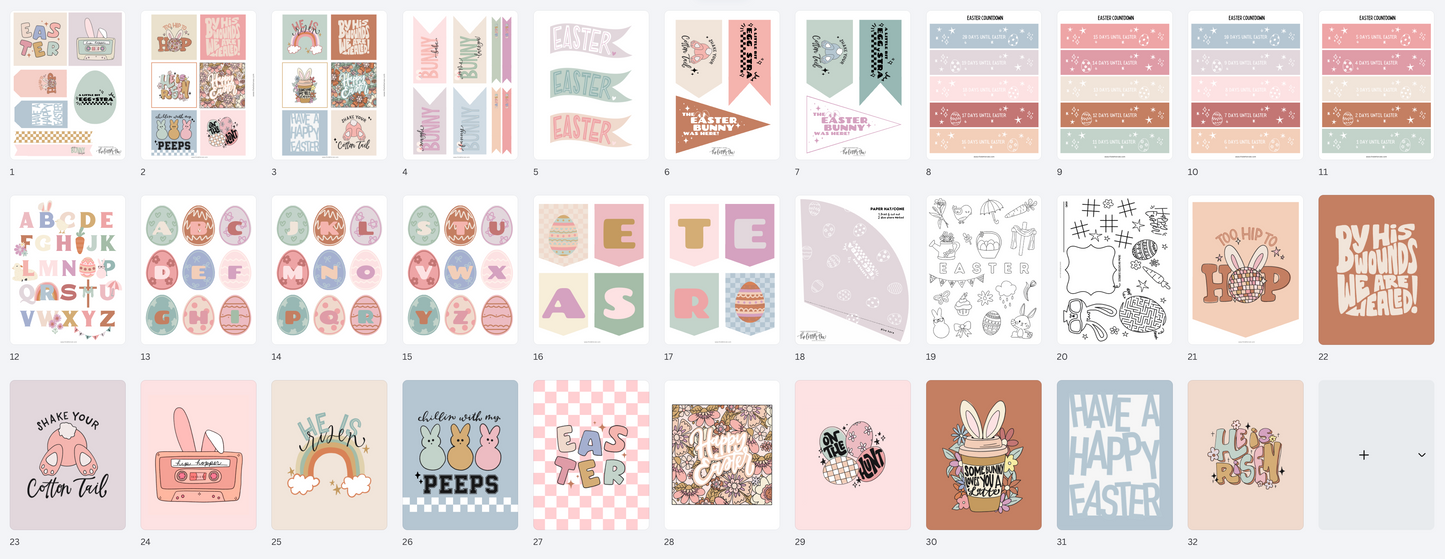 Easter Vol 3 | Printable Bundle