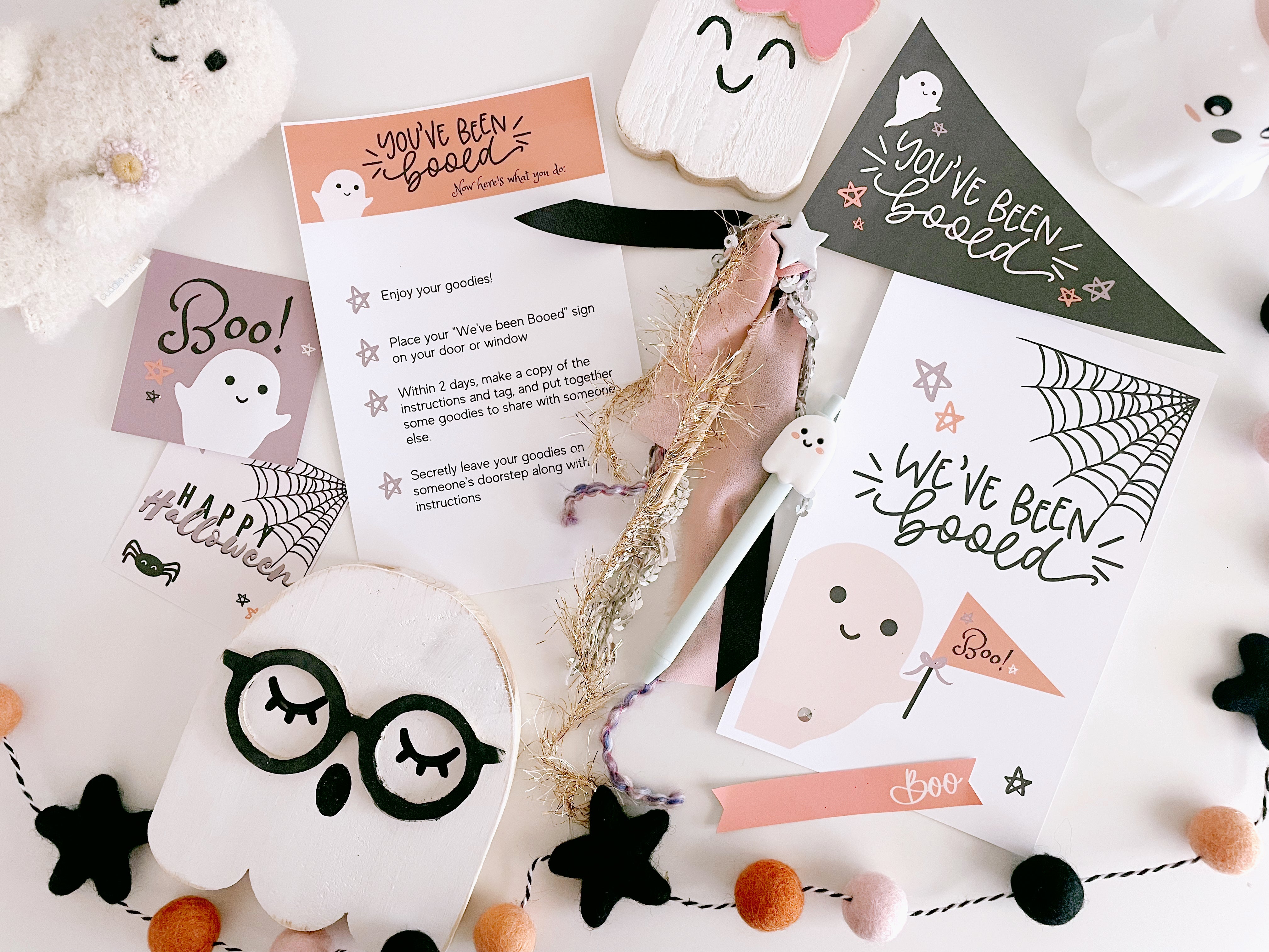 You've been Booed kit | Printable Bundle – The Letter Vee