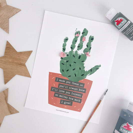 Mother's Day Flower Pot and Poem | Printable Activity