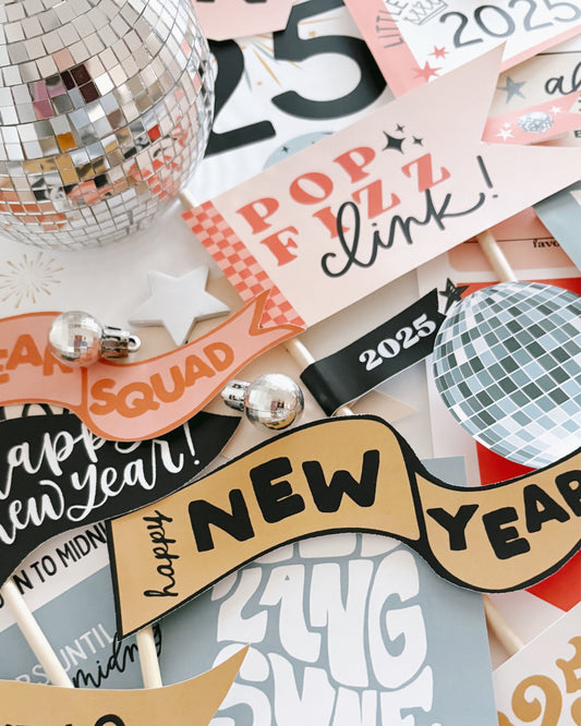 New Years 2025 | Printable Bundle