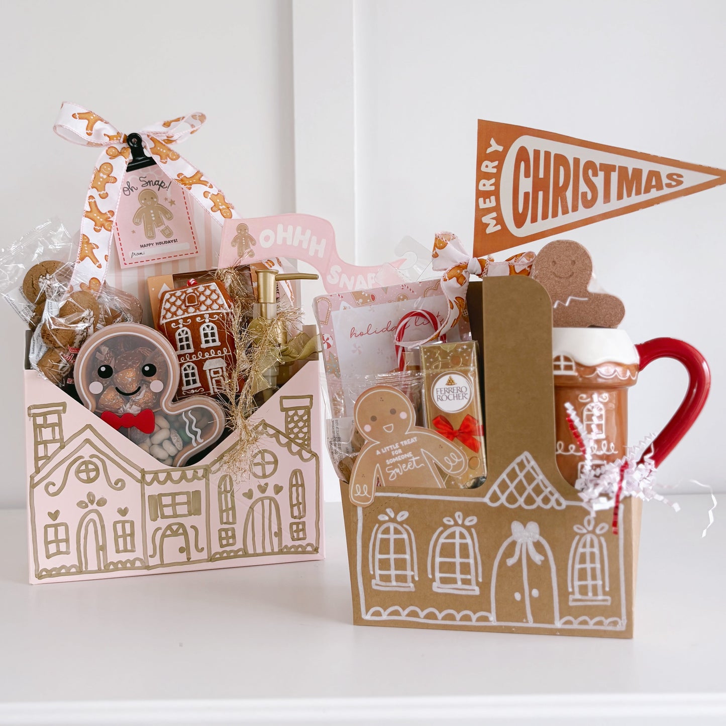 Oh Snap Gingerbread | Tags + Flags