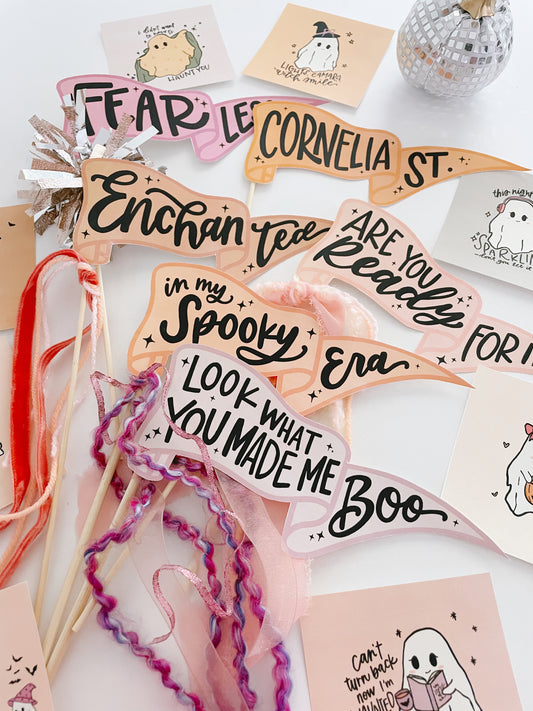 Swiftie Halloween Collection | Flags + Tags