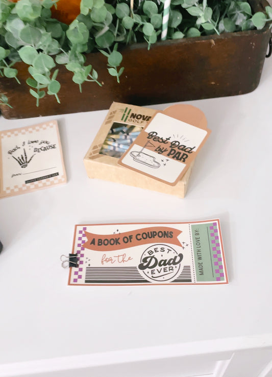 Father's Day Coupon Book | Printable gift