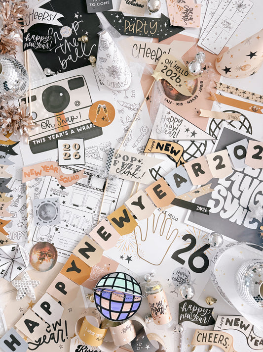 New Years 2026 | Printable Bundle