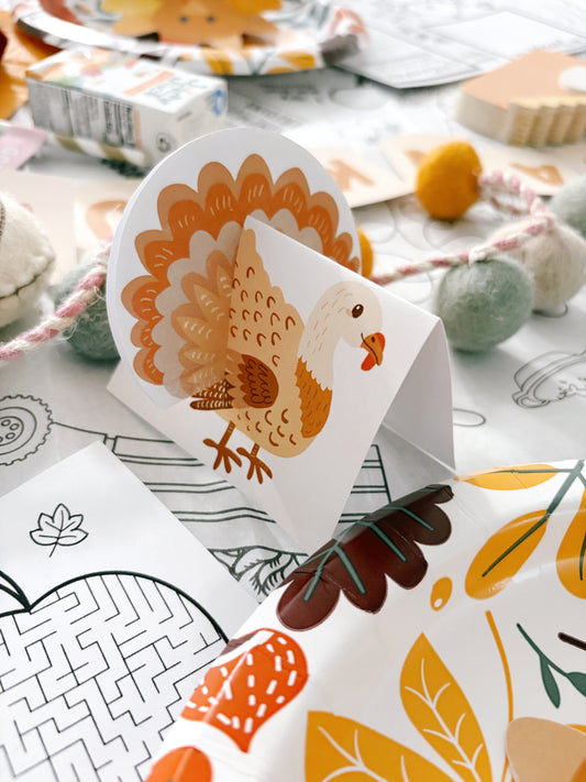 Turkey Place Cards | Printable Thanksgiving Table Decor