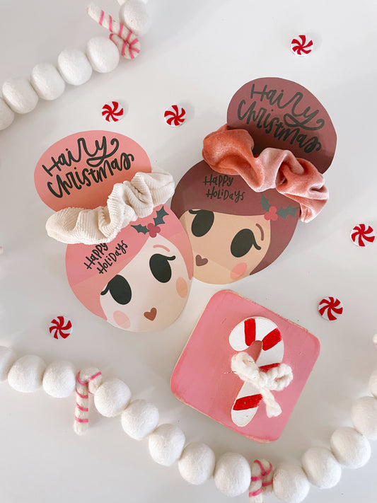 Hairy Christmas | Scrunchie/Bow holders