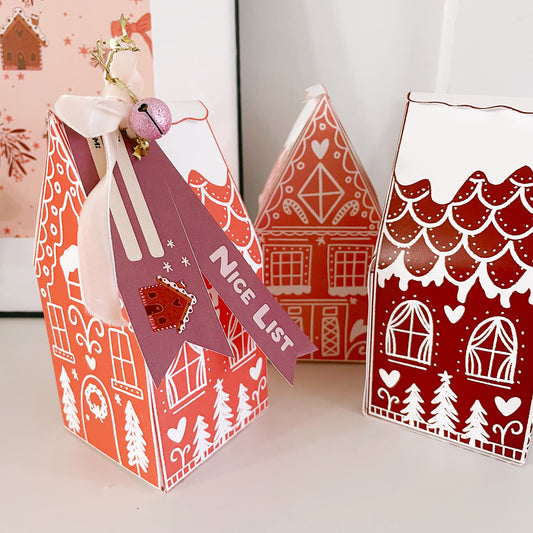 Gingerbread House (updated to fully close) | Printable activity