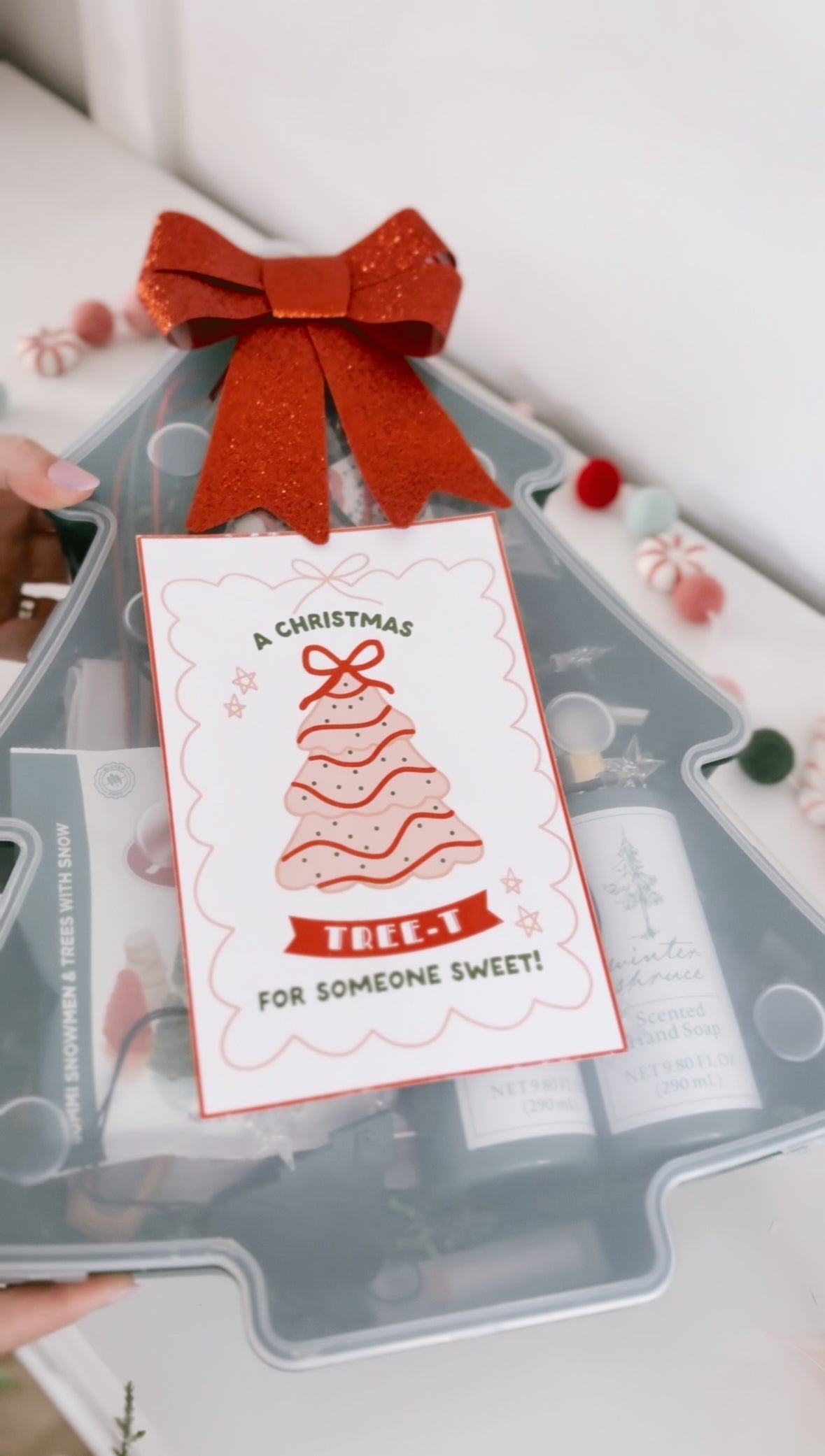 Standing Tree Treat Holders| Printable gift holder