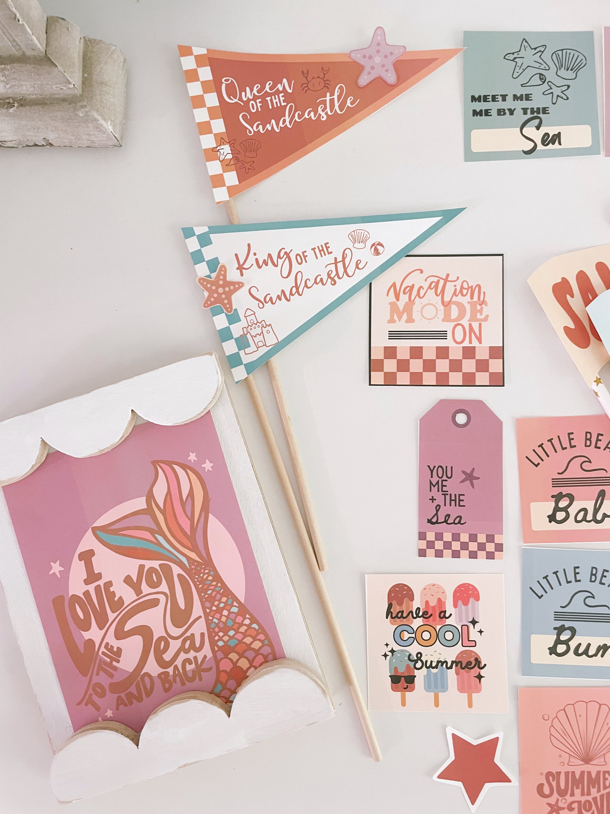 Retro Summer Collection | Printable Bundle – The Letter Vee