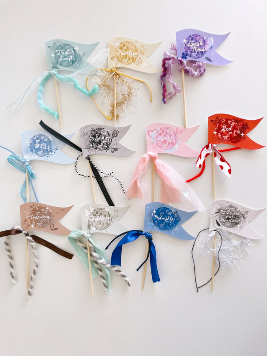Taylor Swift Eras flags | Printable flags/pennants