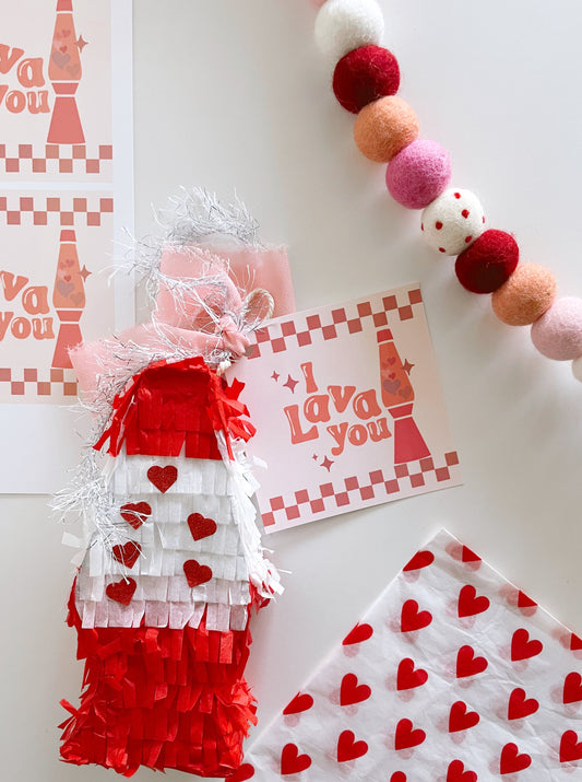 I Lava You Valentines | Printable Valentines