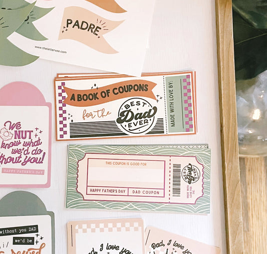 Father's Day Coupon Book | Printable gift