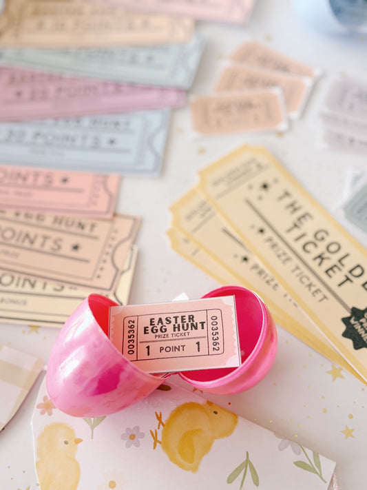 Easter Egg Prize Arcade Game | Printable Activity