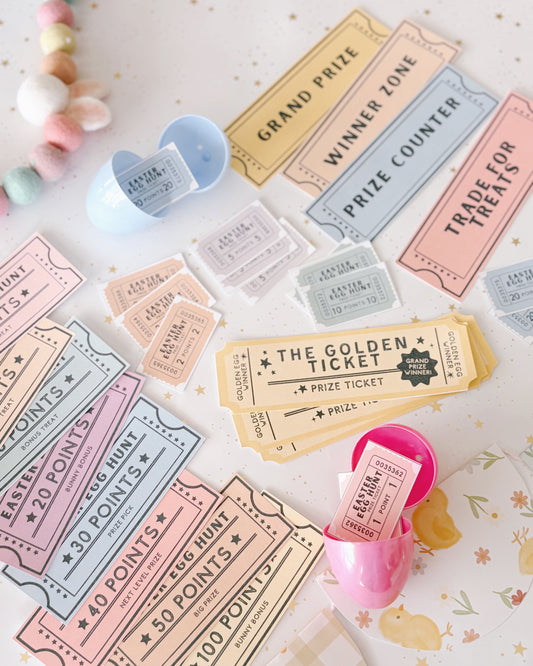 Easter Egg Prize Arcade Game | Printable Activity