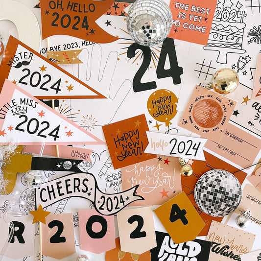 New Years 2024 | Printable Bundle