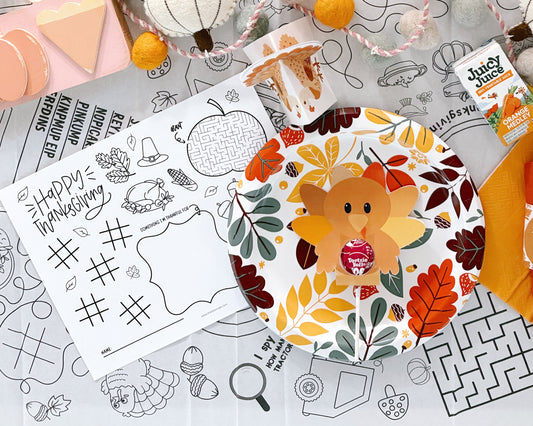 Thanksgiving Activity Placemat | Kids’ Thanksgiving Coloring Page