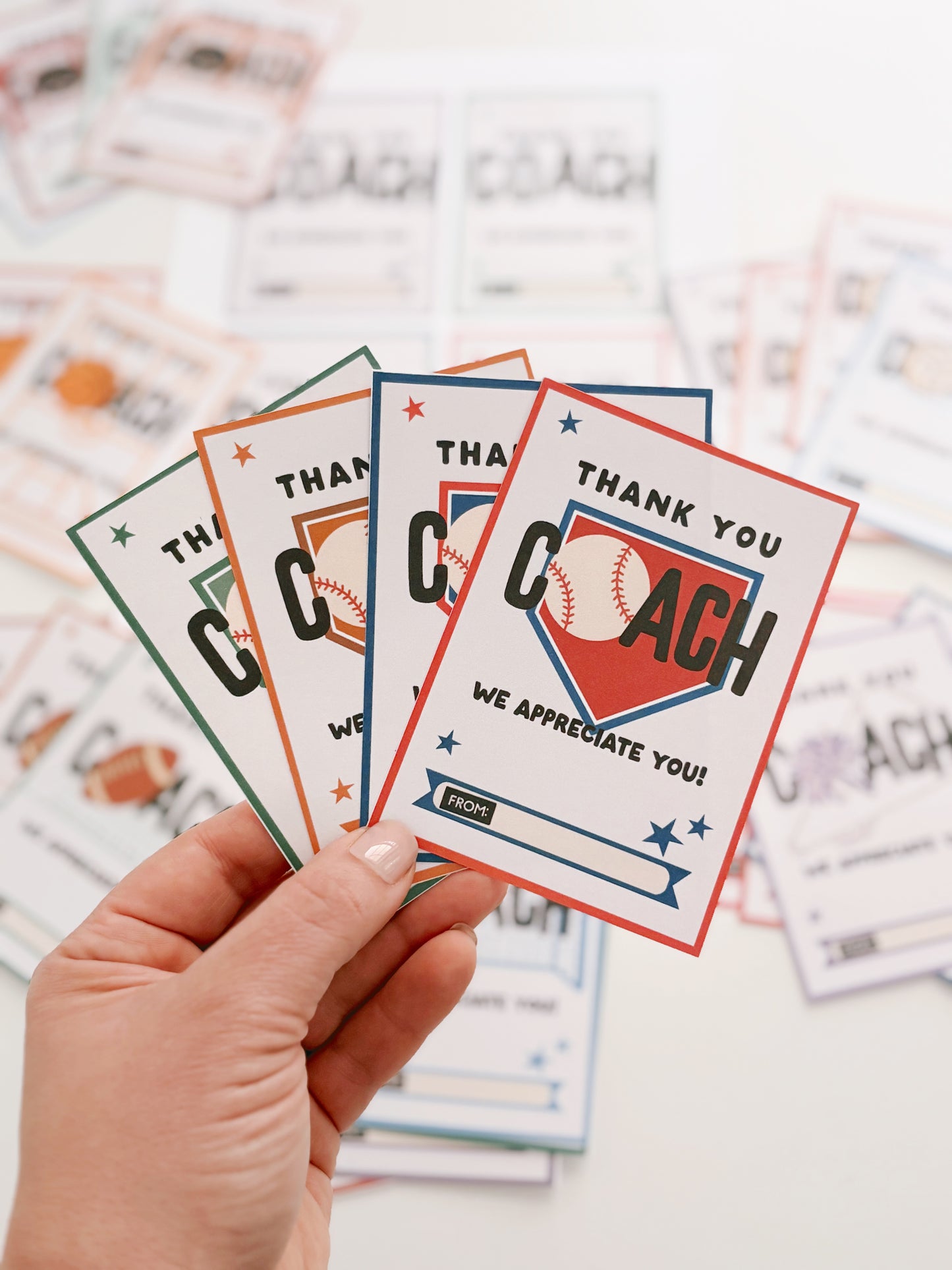 Thank You Coach Tags | Printable Coach Appreciation Gift Tags