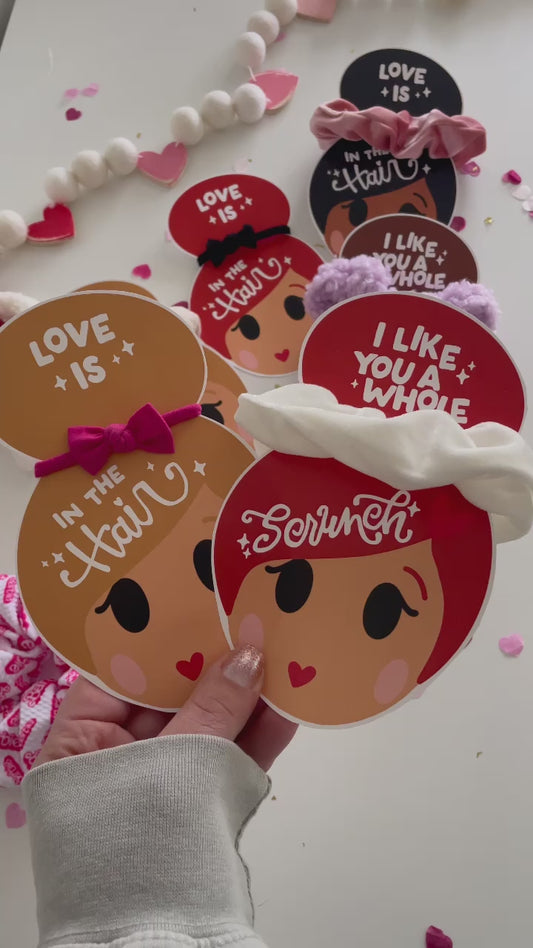 UPDATED - Love is in the HAIR | I like you a whole SCRUNCH