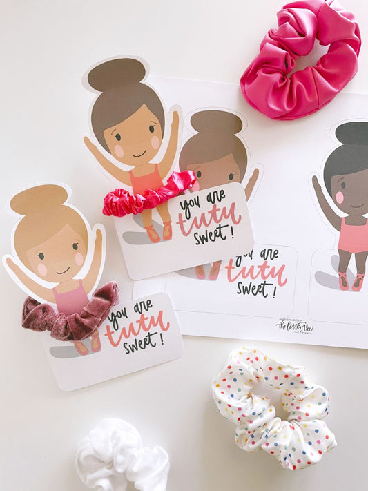 You are TUTU sweet | Printable Valentines
