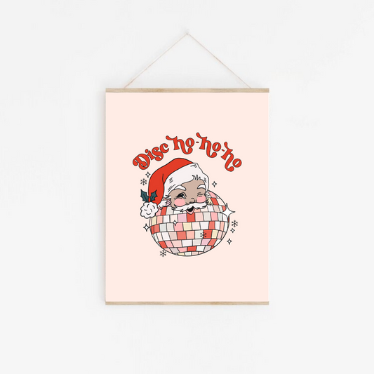 Disco Santa | Framable Art Prints