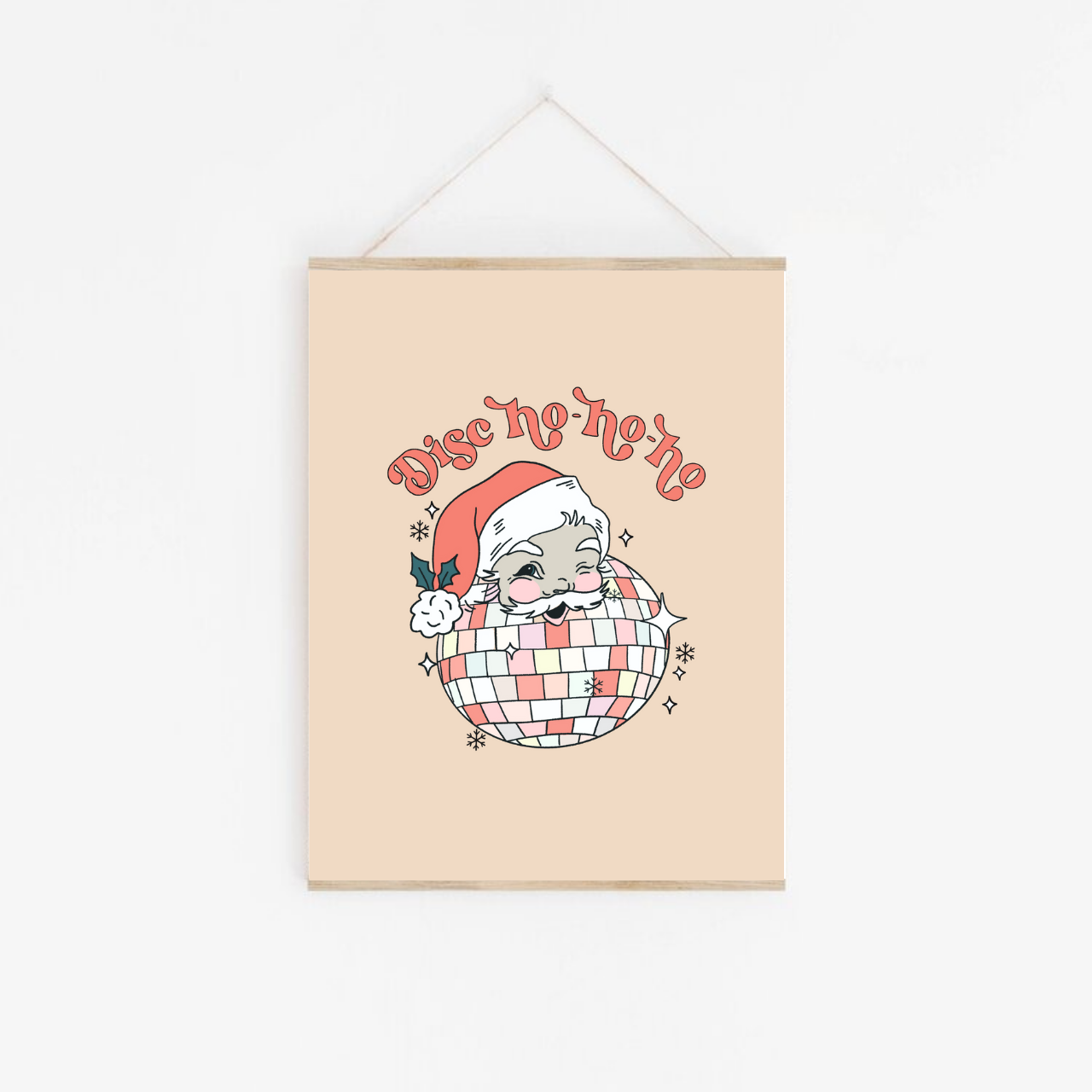 Disco Santa | Framable Art Prints
