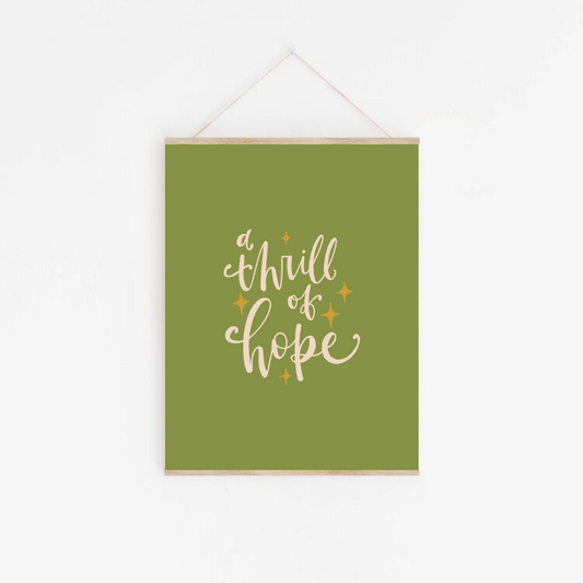 A Thrill of Hope | Framable Art Prints