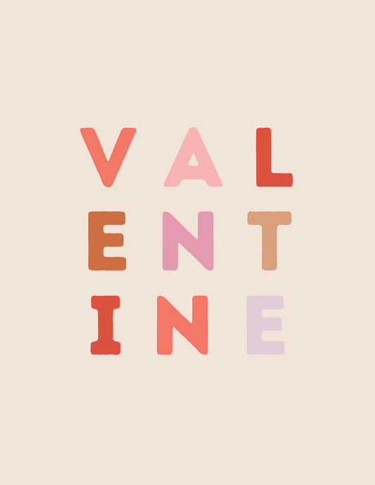 VALENTINE | Framable Art Prints