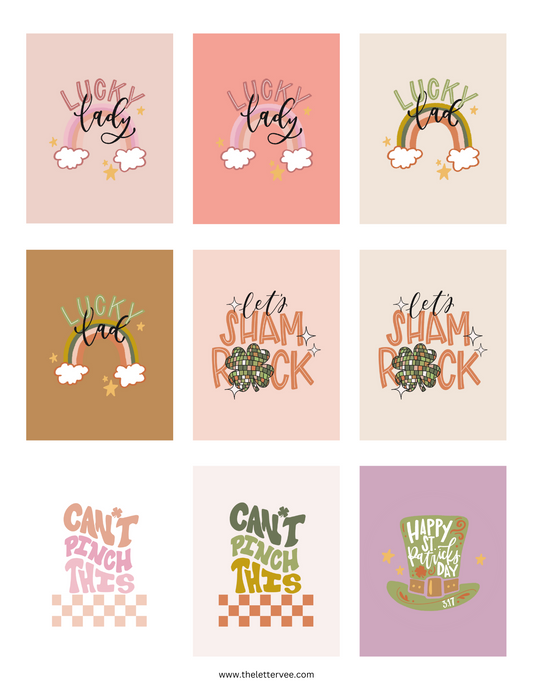 Doll House St. Patrick's Day Collection | Printable Play