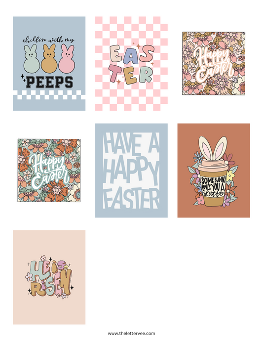 Doll House Easter Collection | Printable Play