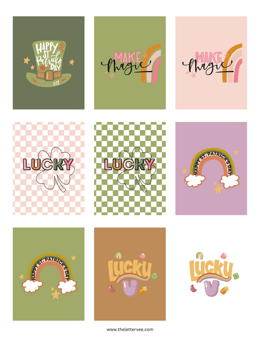 Doll House St. Patrick's Day Collection | Printable Play