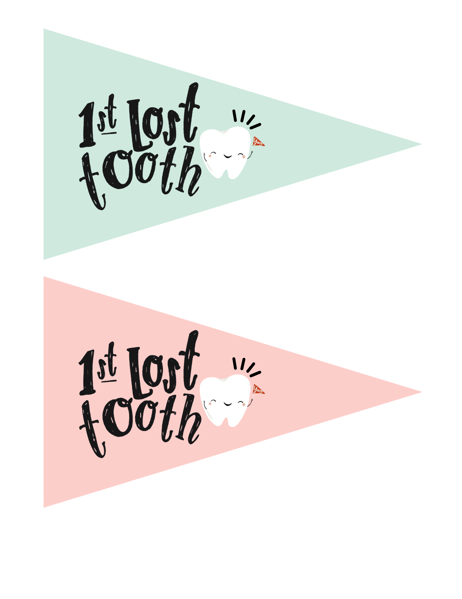 Tooth Fairy Kit  Printable Bundle – The Letter Vee