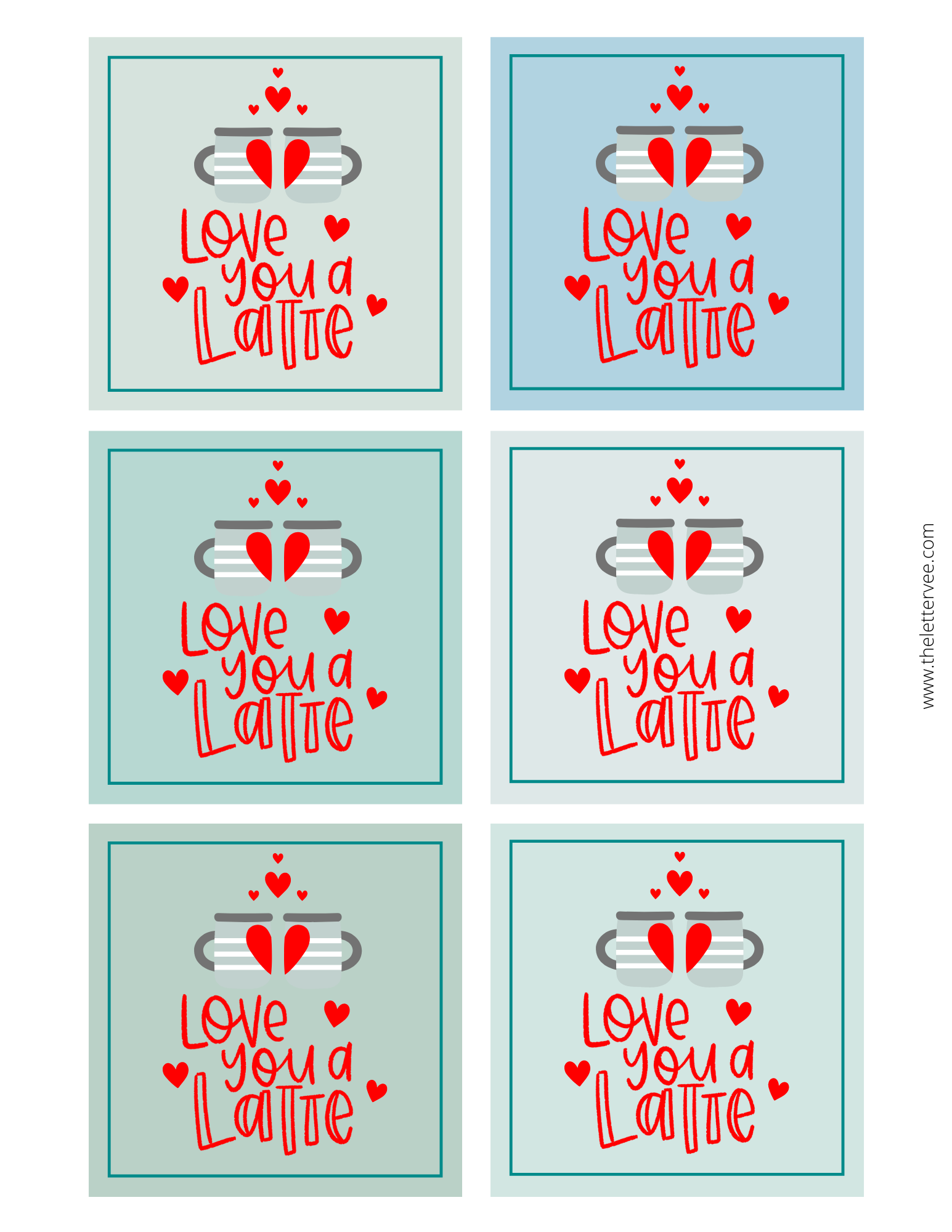 love-you-a-latte-valentines-printable-valentines-the-letter-vee for I Love You A Latte Free Printable Love you a LATTE Valentines | Printable Valentines – The Letter Vee for I Love You A Latte Free Printable