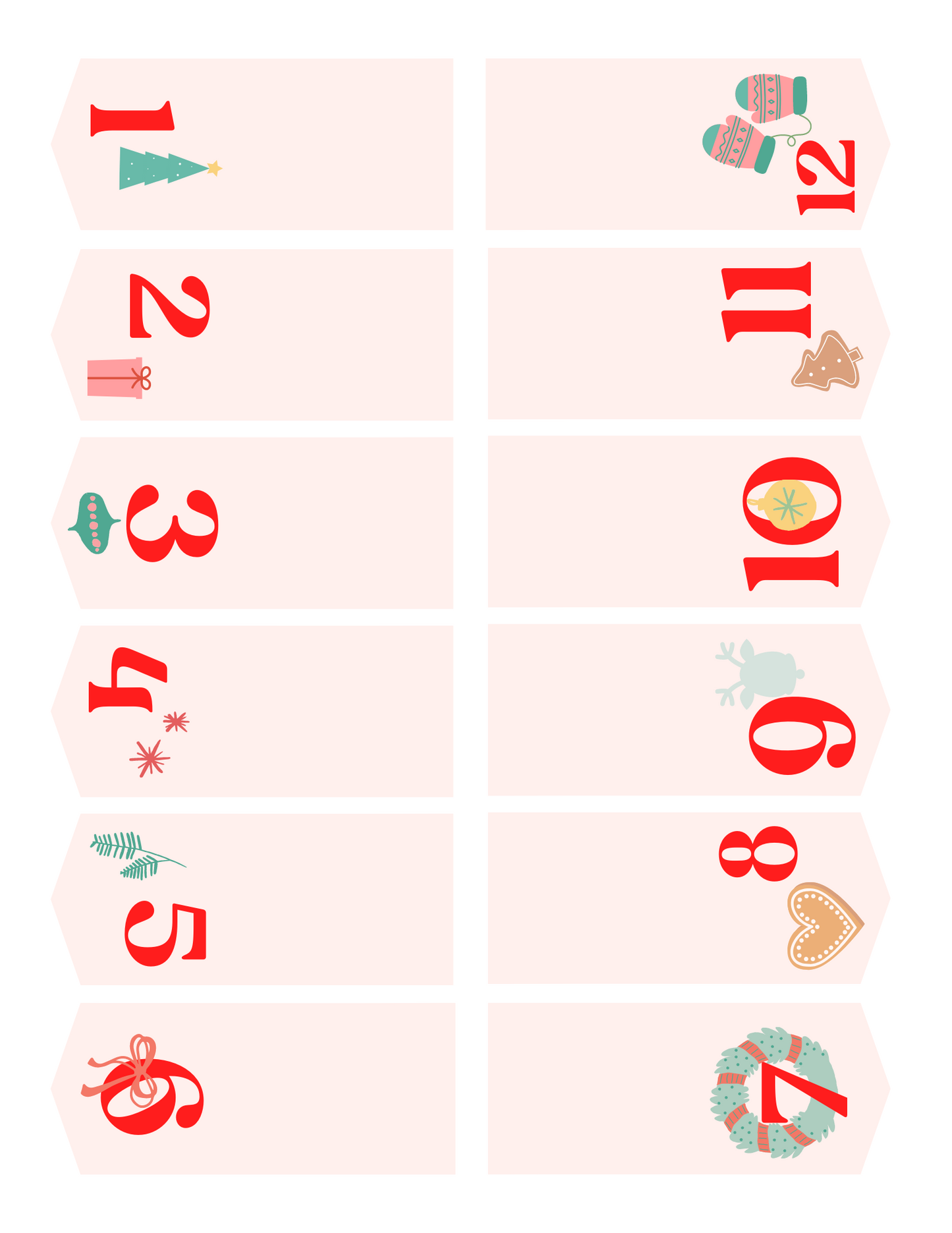 Advent Calendar Activity | Printable bundle