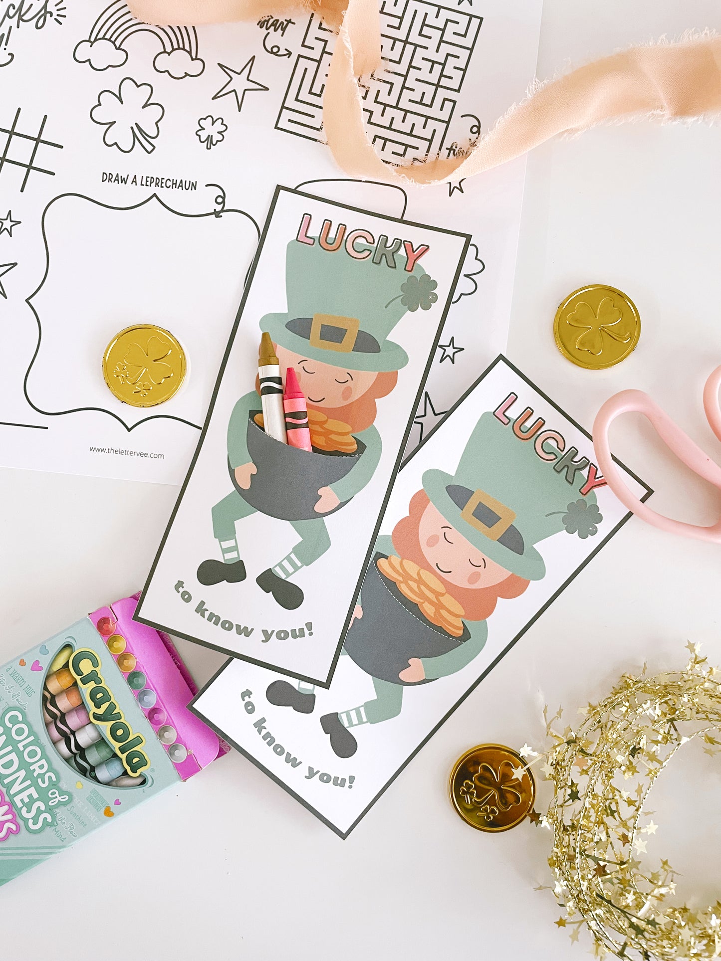 Leprechaun Holders | Printable treat holders