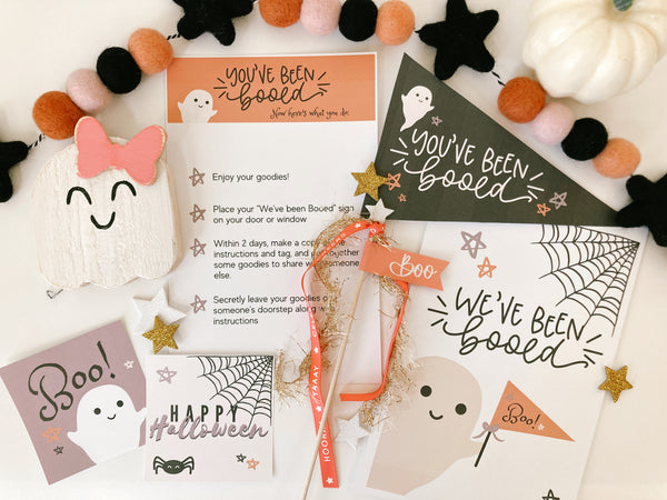 You've been Booed kit | Printable Bundle – The Letter Vee
