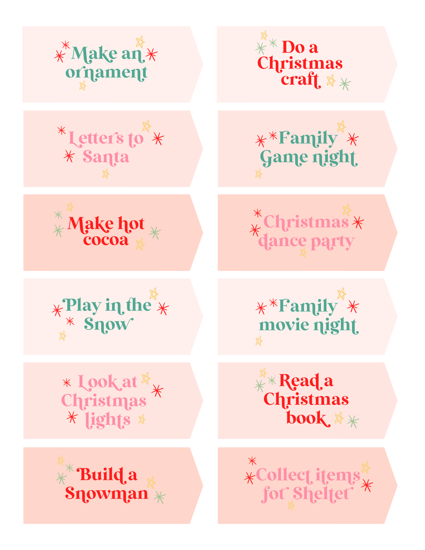 Advent Calendar Activity | Printable bundle