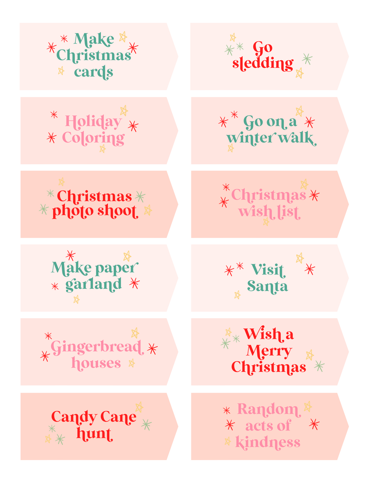 Advent Calendar Activity | Printable bundle