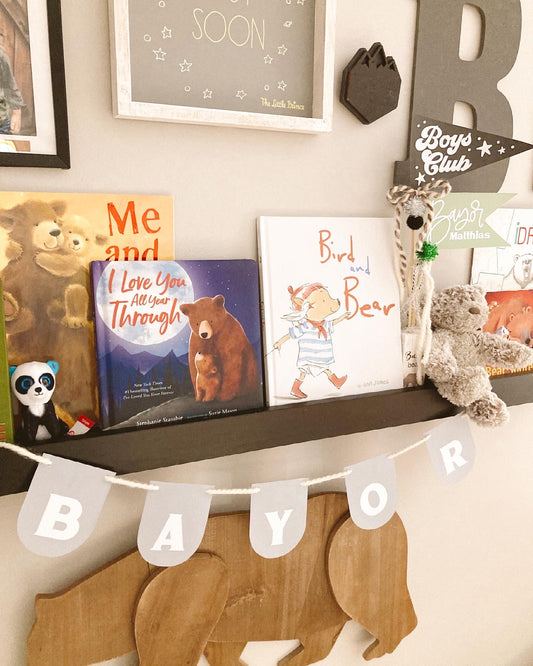 Grey Round Alphabet Banner | Printable Banner